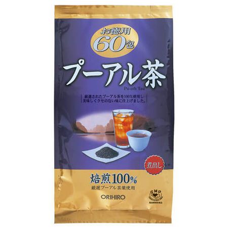 Orihiro经济普洱茶60个卵泡