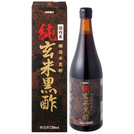 オリヒロ 純玄米黒酢 720ml