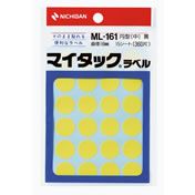 NICHIBAN神達標籤ML-161黃色
