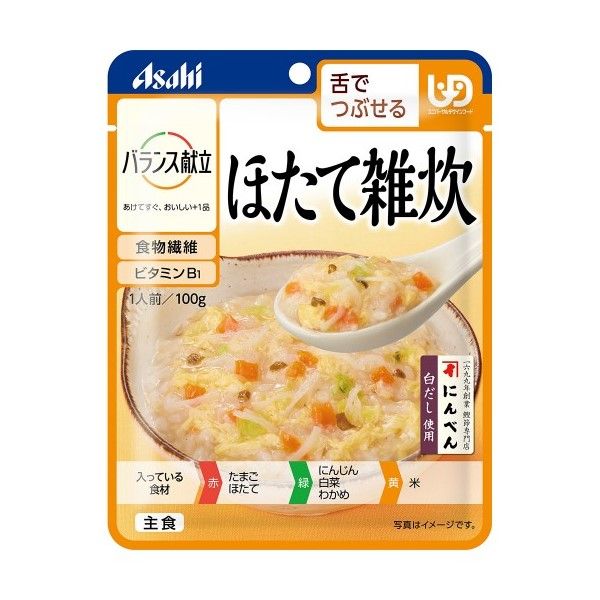 アサヒ　バランス献立　ほたて雑炊　１００ｇ
