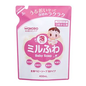 Milfuwa whole body baby soap refill 400ml