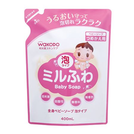 ミルふわ 全身ベビーソープ つめかえ用 400ml