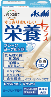 朝日食品集團 營養加原味酸奶味125毫升