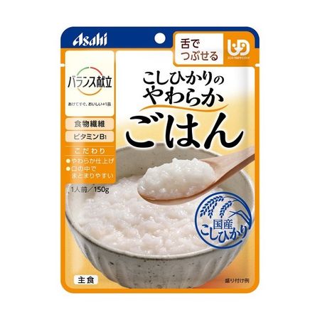 Balanced menu Koshihikari soft rice 150g