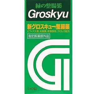 小球藻 New Gross Cue 肠道调节剂，540 片