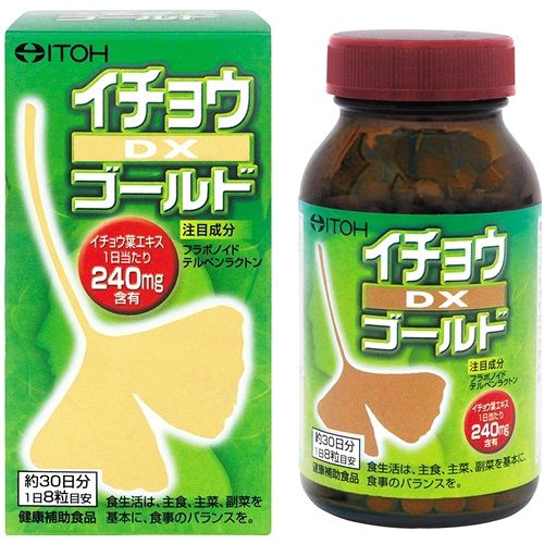 Ifuji Chinese medicine ginkgo DX Gold 240 tablets