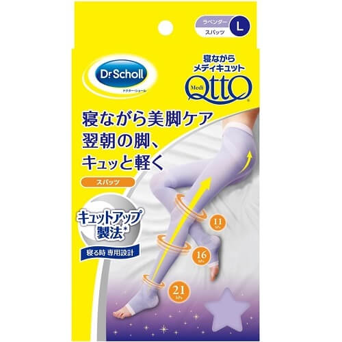 Reckitt Benckiser Japan MediQtto Dr.Scholl爽健 MediQtto睡眠專用機能美腿襪