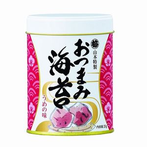 Taste 20g of Yamamoto special "snack nori" plum