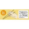 子供用 三点支持箸 右利き用 15cm