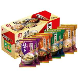 Miso Soup - 8 Servings (4 Flavors × 2 Packs Each)