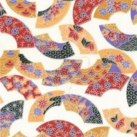 Kyo-Yuzen Origami Paper, 15 cm × 15 cm, 10 Colors, 10 Sheets