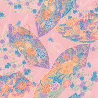 Kyo-Yuzen Origami Paper, 15 cm × 15 cm, 10 Colors, 10 Sheets