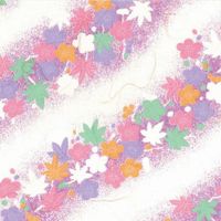 Kyo-Yuzen Origami Paper, 15 cm × 15 cm, 10 Colors, 10 Sheets