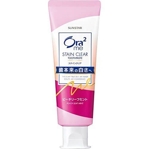 Oratsumi Stain clear paste peach leaf mint 130g