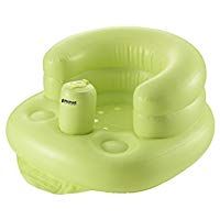 Fluffy baby chair R Green