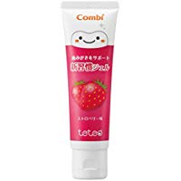 Combi Teteo牙膏支持新的習慣凝膠草莓