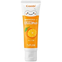 Combi Teteo牙膏支持新的習慣凝膠橘子味