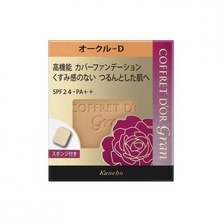 カバーフィット パクトUV Ⅱ SPF24 PA++ オークル-D