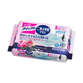 토일렛 퀵클 냄새 방지 플러스 엘레강트 로즈향 [리필용 점보팩] 8매입×2개