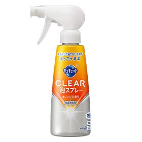 [正文]为300ml Kyukyutto CLEAR泡沫喷雾橙香味