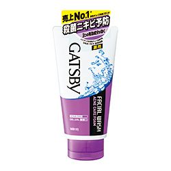 GATSBY (ギャツビー) フェイシャルウォッシュ 薬用トリプルケアアクネフォーム 130g