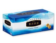 elleair Premium Lotion Tissues, 400 sheets (200 2-ply tissues)