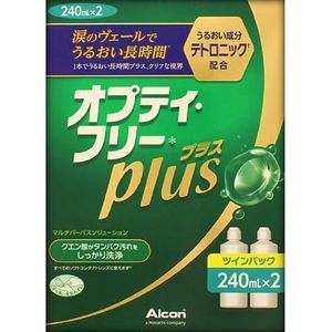 Opti-free plus ® Twin Pack 240mL × 2-pack