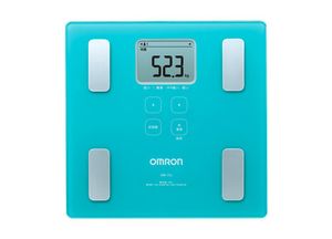 Body composition meter HBF-214 body scan blue