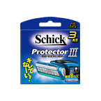 Schick Protector Three Replacement Blades, Pack of 8