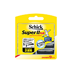Schick Super II Plus X Replacement Blades, Pack of 9