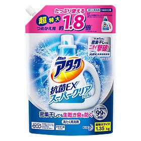 ATTACK Attack Super Clear Gel Liquid Laundry Detergent Bottle 880g