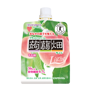 該碰撞類型的魔芋場光桃味150克