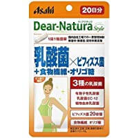 朝日食品集團 Dear Natura Asahi Dear-Natura style 益生菌 乳酸菌+比菲德氏菌+食物纖維＋寡糖 20粒