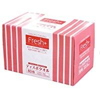 프레시플러스 디스포타월 스판레이스 두꺼운 드라이 타입 80매입