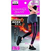 Slim Walk Beau-Acty combustion shape leggings black S ~ M ｜ DOKODEMO