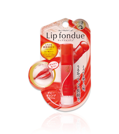 樂敦製藥 曼秀雷敦 曼秀雷敦 Lip fondue 水潤修護精華唇膜 罌粟橙色