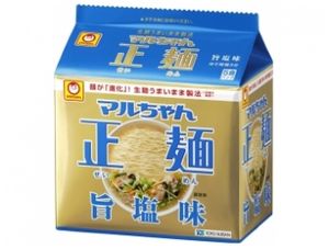 Maru-chan positive noodles fact salty 5 meals pack