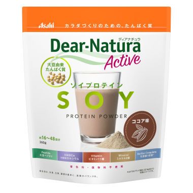 朝日 Dear Natura 大豆高蛋白 可可味 360g