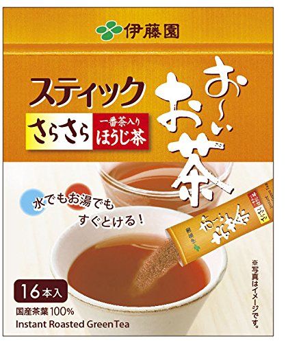 Oi Ocha 顺滑烘焙绿茶茶棒，16 支装