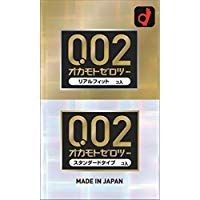 オカモトゼロツー アソート(リアルフィット+スタンダード) 12 個(6 個+6 個)