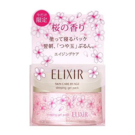 ELIXIR Superieur Sleeping Gel Pack WS Sakura Scent 105g