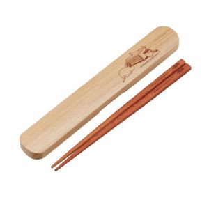 Wooden chopsticks, chopstick case set Moomin WAB1
