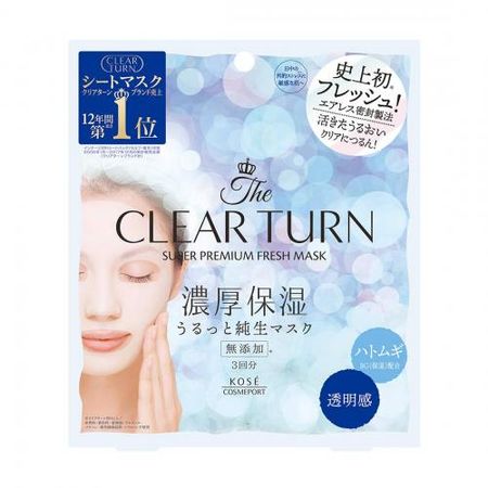Clear Turn 高级清爽面膜（透明感）3 次使用