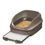 Nyantomo Clean Toilet Set Brown Open Type