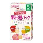 3瓶装果汁,想喝多少就喝多少