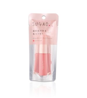 SUGAO jelly feeling Sheer lip tint Coral Red