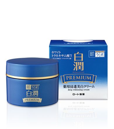 Hada Labo Shirojun Premium Medicinal Penetrating Whitening Cream 50g