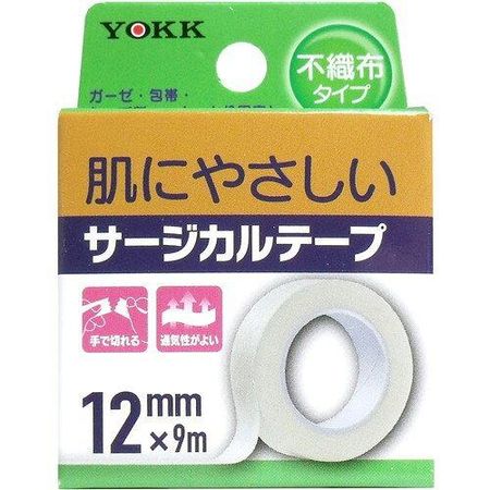 Yokku 无纺布医用胶带 12mm x 9m
