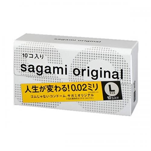 相模橡膠工業 Sagami Original 002 保險套 L尺寸 10個入
