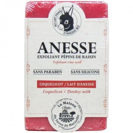 Provence Creamy Donkey Soap Coquelicot & Donkey Milk 112g